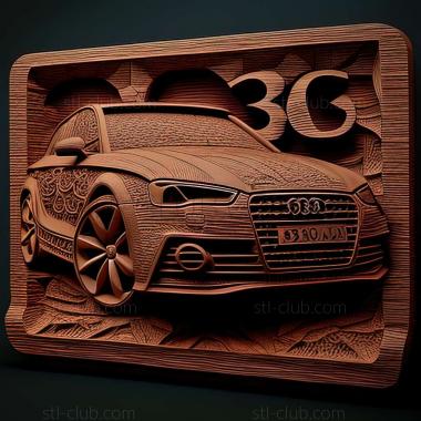 3D model Audi S3 (STL)